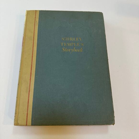 Shirley Temple's Storybook 1st Printing 1958 Fairytale Story Random House - Picture 2 of 9